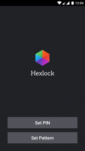 Hexlock Password setup